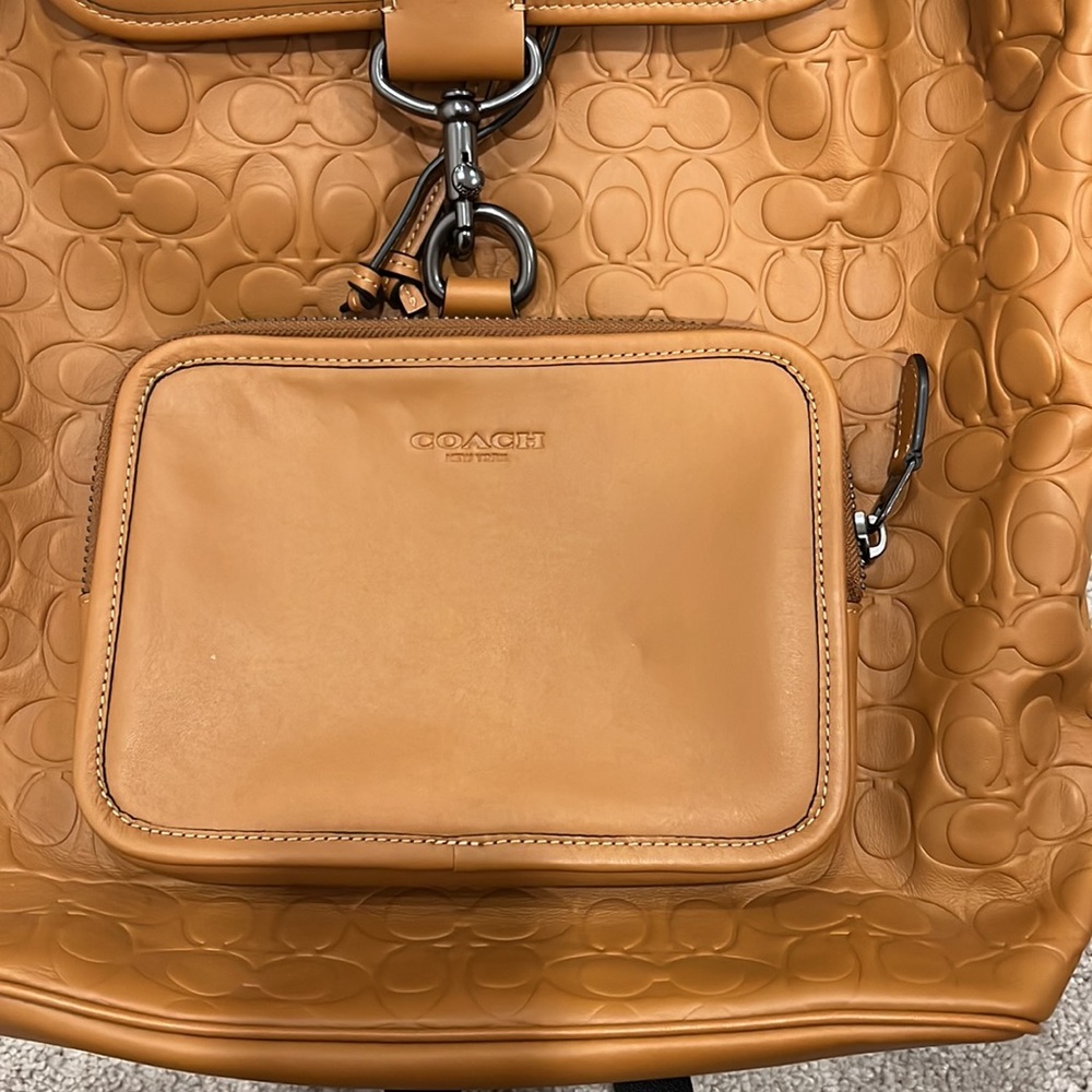 Coach Sullivan Backpack Signature Leather - Picture 3 of 13